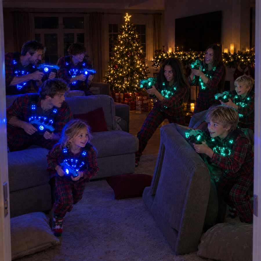 Partie de laser game LUMIARENE