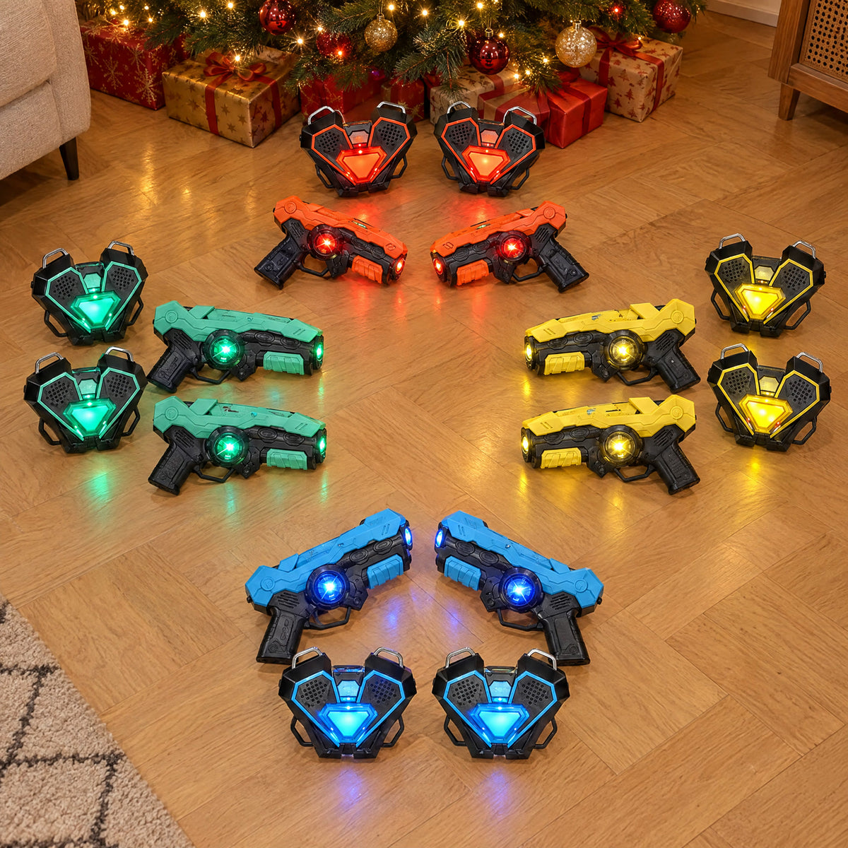 Grande famille LUMIARENE 2v2v2v2 : 4 équipes